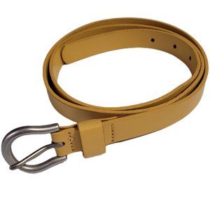 Levis Yellow Leather Belt